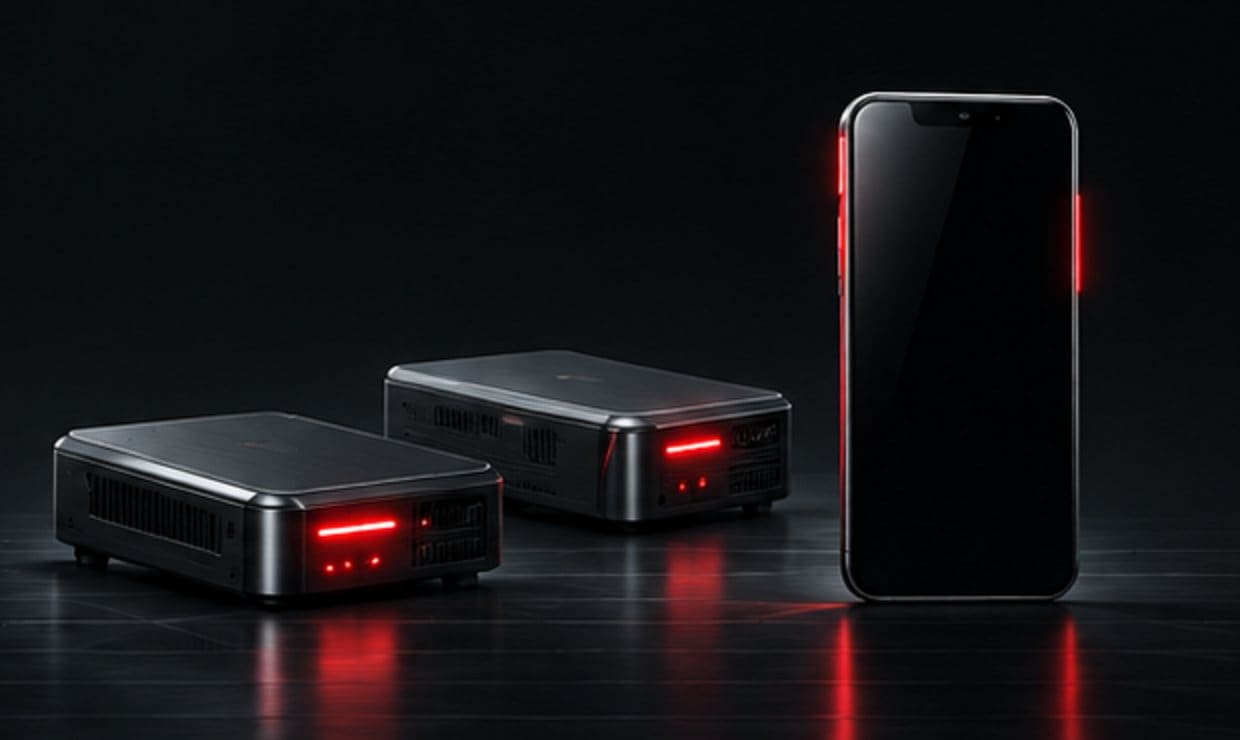 Edge boxes and a phone running REX42 offline